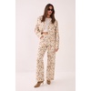 image:imageNasty Gal Deer Print Ovoid Cropped Denim JacketCream